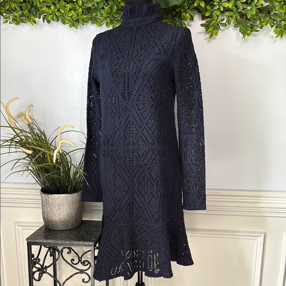 white christmas dresses Chloe Crochet Knit Midaxi Dress (Cream) | Love Cherish